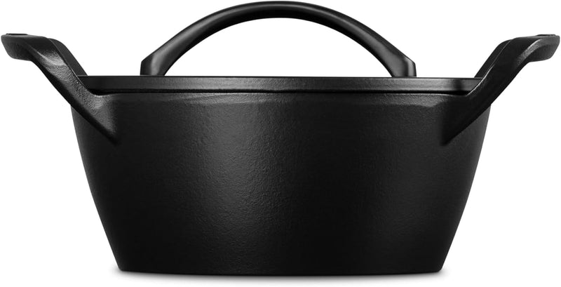 Le Creuset 4 1/4" Round Dutch Oven - Alpine Outdoor Collection - Matte Black