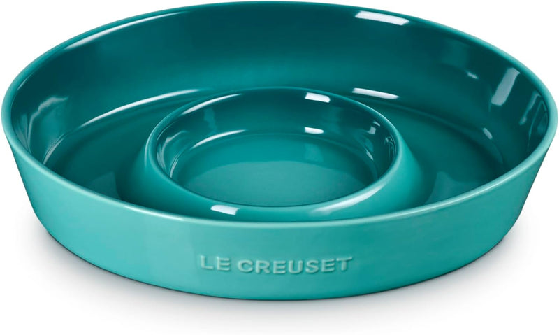 Le Creuset 13" Chip and Dip Platter - Riviera