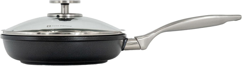 Swiss Diamond - 8" CHD Nonstick Fry Pan w/Glass Lid