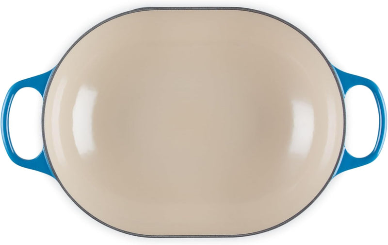 Le Creuset 3 3/4 Qt. Signature Oval Casserole w/Stainless Steel Knob - Marseille