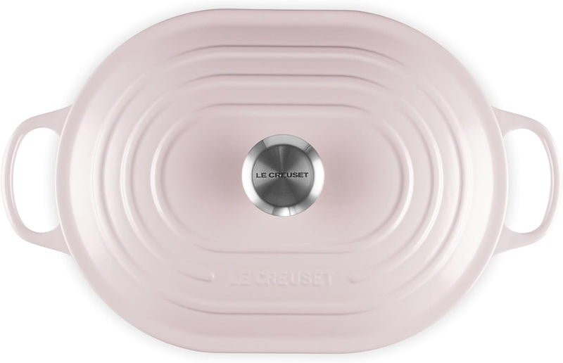 Le Creuset 3 3/4 Qt. Signature Oval Casserole w/Stainless Steel Knob - Shallot