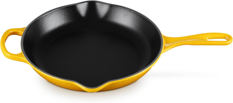 Le Creuset 10 1/4" (1 3/4 Qt.) Signature Cast Iron Handle Skillet - Nectar