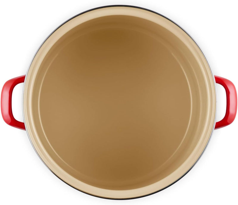 Le Creuset 12 Qt. Traditional Stockpot w/SS Knob - Cerise