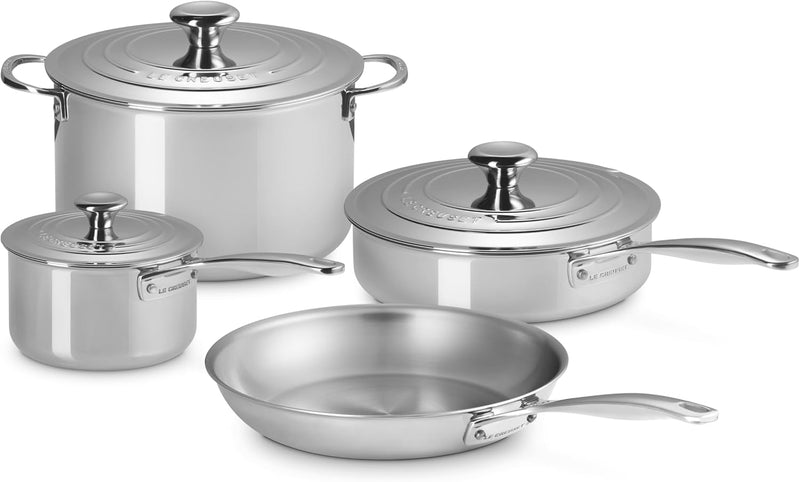 Le Creuset 7-Piece Cookware Set - Stainless Steel