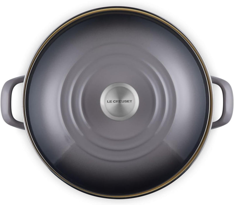 Le Creuset 12 Qt. Traditional Stockpot w/SS Knob - Oyster