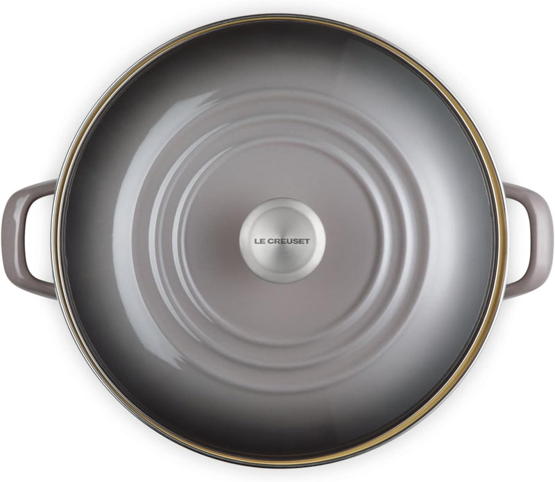 Le Creuset 16 Qt. Traditional Stockpot w/SS Knob - Oyster