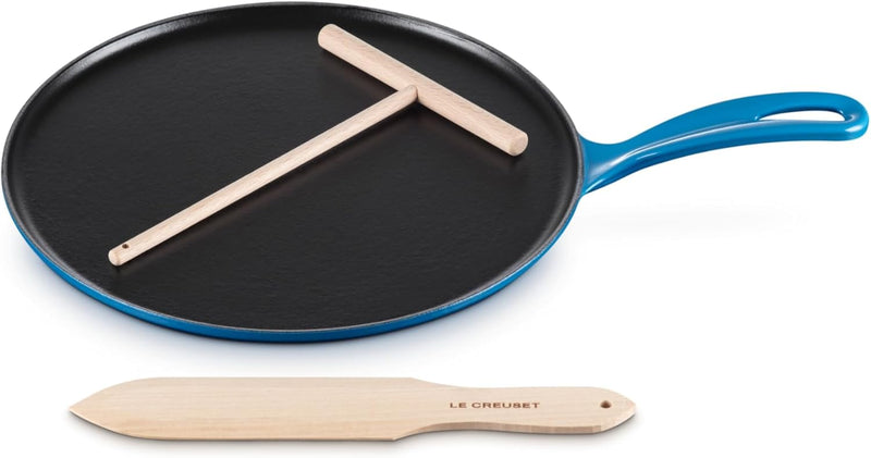 Le Creuset 10 1/4" Traditional Round Crepe Pan - Marseille