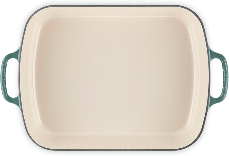 Le Creuset 5 1/4 Qt. (10" x 15 3/4") Signature Rectangular Roaster - Artichaut