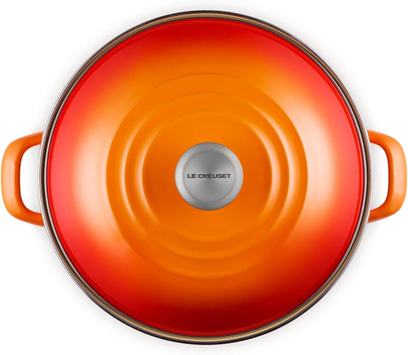 Le Creuset 12 Qt. Traditional Stockpot w/SS Knob - Flame
