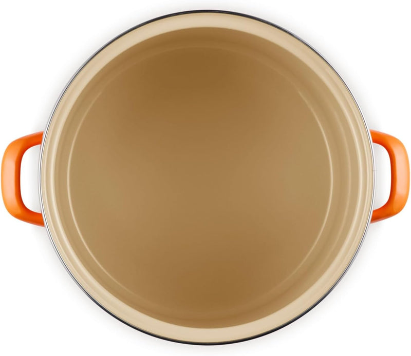 Le Creuset 12 Qt. Traditional Stockpot w/SS Knob - Flame