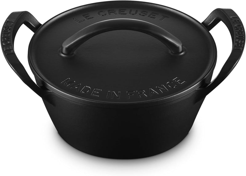 Le Creuset 4 1/4" Round Dutch Oven - Alpine Outdoor Collection - Matte Black