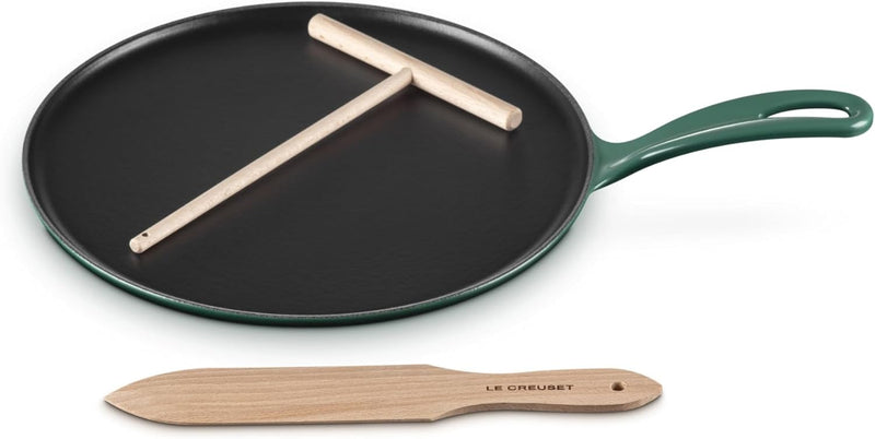Le Creuset 10 1/4" Traditional Round Crepe Pan - Artichaut