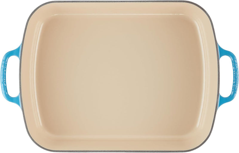 Le Creuset 5 1/4 Qt. (10" x 15 3/4") Signature Rectangular Roaster - Marseille