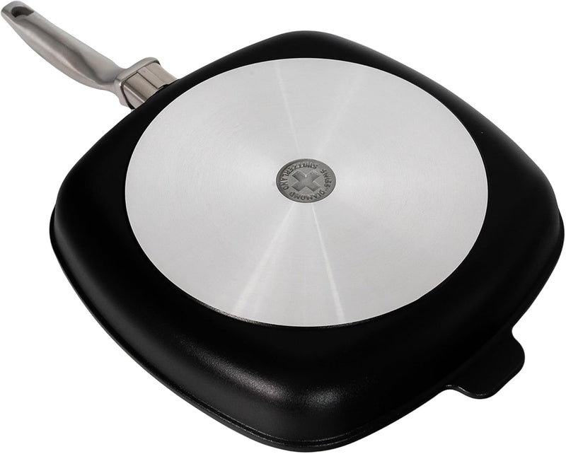 Swiss Diamond - 11" x 11" CHD Nonstick Square Grill Pan