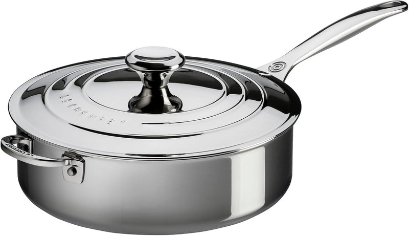 Le Creuset 3 Qt. Saute Pan w/Lid - Stainless Steel