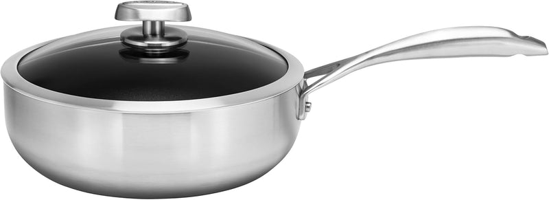 Scanpan CS+ - 4 Qt. Nonstick Deep Saute Pan with Lid