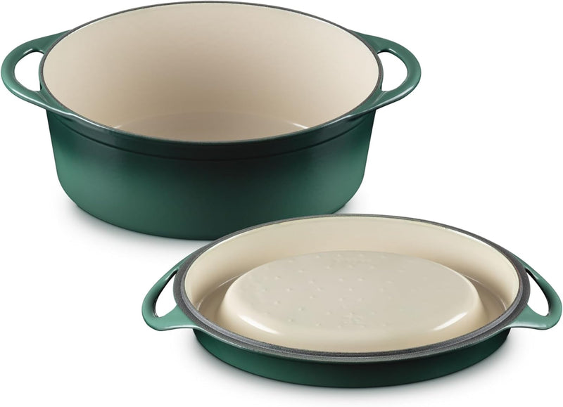 Le Creuset 7 1/4" Traditional Oval Doufeu Oven - Artichaut