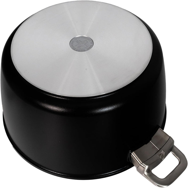 Swiss Diamond - 8.5 Qt. CHD Nonstick Stock Pot w/Glass Lid