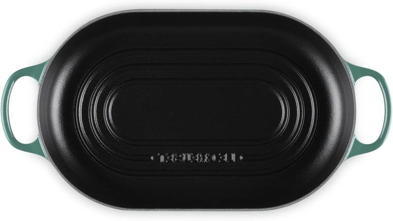 Le Creuset 11 1/2" / 1.5 Qt. Signature Enameled Cast Iron Oval Bread Oven - Artichaut