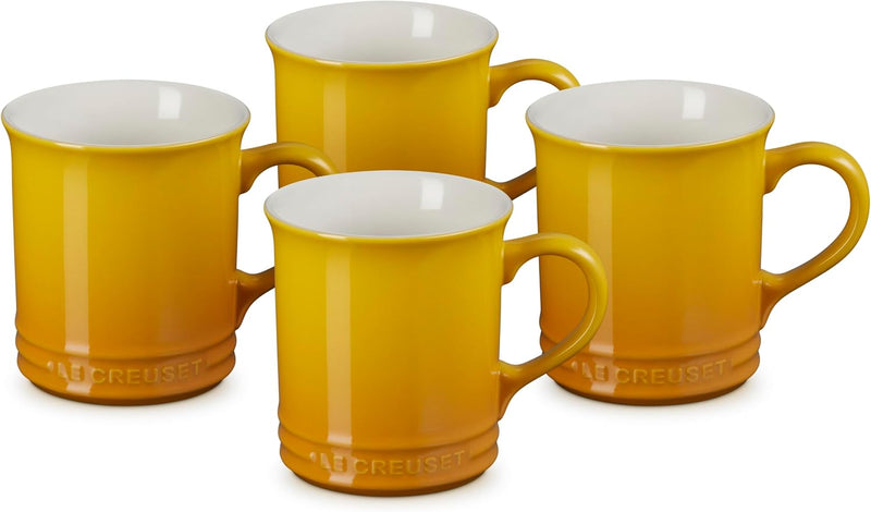 Le Creuset Set of 4 - 14 oz. Vancouver Mugs - Nectar