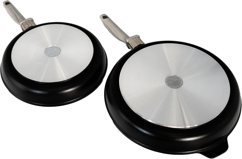 Swiss Diamond - 9.5" & 11" CHD Nonstick 2 Pc. Fry Pan Duo Set