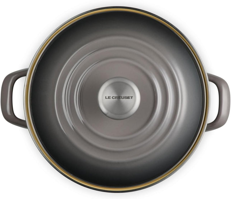 Le Creuset 8 Qt. Traditional Stockpot w/SS Knob - Oyster