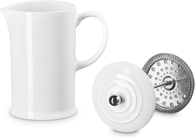 Le Creuset 34 oz. French Press - White