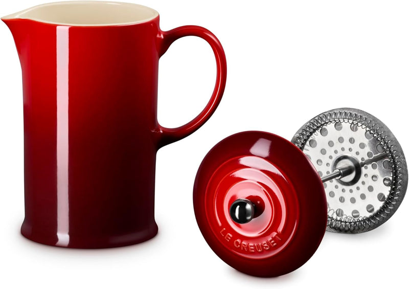 Le Creuset 34 oz. French Press - Cerise