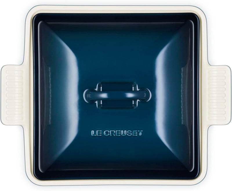 Le Creuset 2 1/2 Qt. (9") Heritage Covered Square Casserole - Nuit