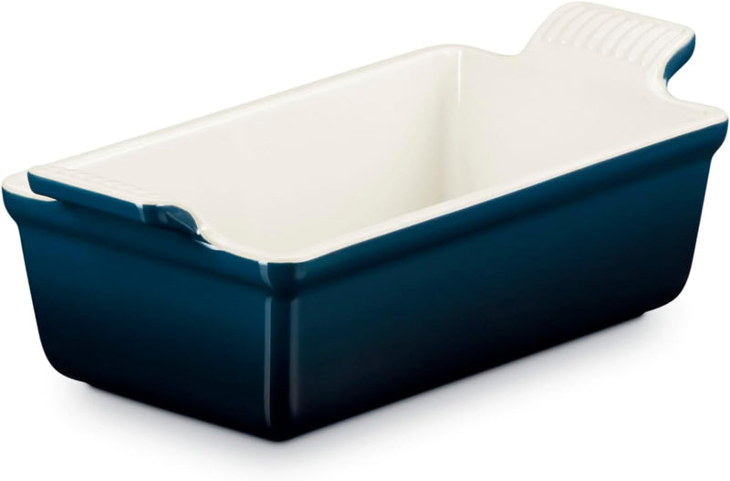 Le Creuset 9" x 5" x 3" (1 1/2 Qt./1 lb.) Heritage Loaf Pan - Nuit