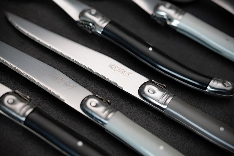 TB Laguiole Production 24 Pc. Flatware Set - Iris
