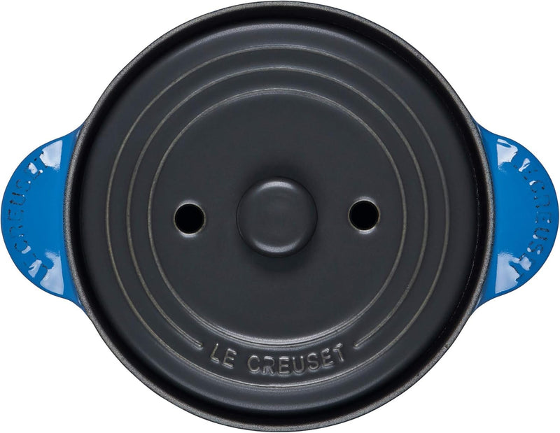 Le Creuset 2 1/4 Qt. Rice Pot w/Stainless Steel Knob & Stoneware Insert - Marseille