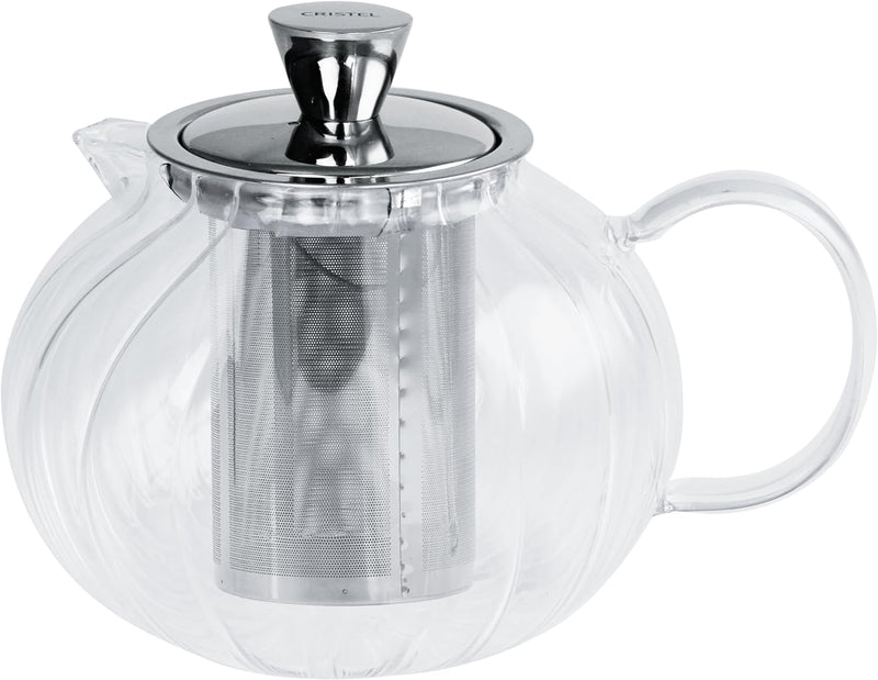 Cristel Gyokuro - 41 oz. Glass Teapot w/Stainless Steel Lid and Infuser