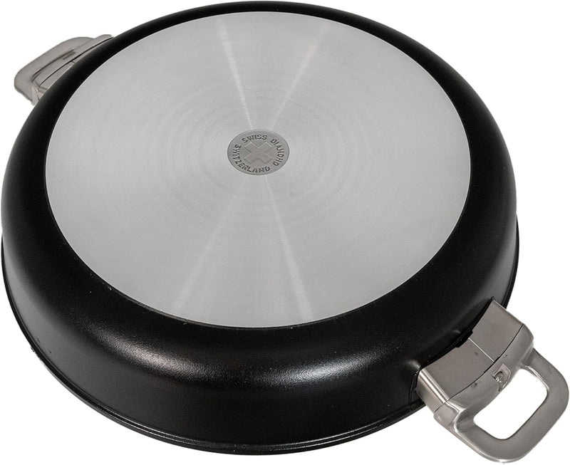 Swiss Diamond - 4.8 Qt. CHD Nonstick Sauteuse w/Glass Lid