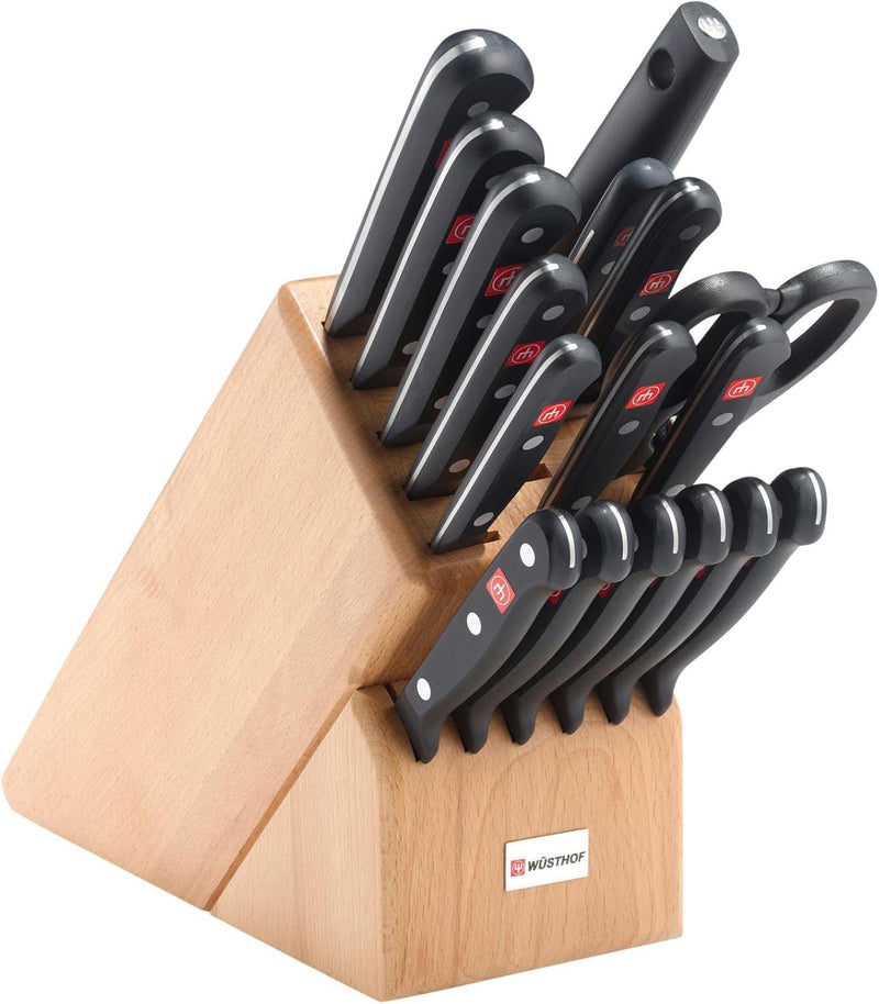 Wusthof Gourmet - 18 Pc Promo Knife Block Set