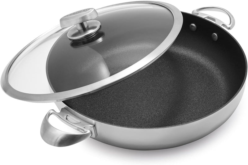 Scanpan CS+ - 5 1/4 Qt. Nonstick Chef Pan with Lid