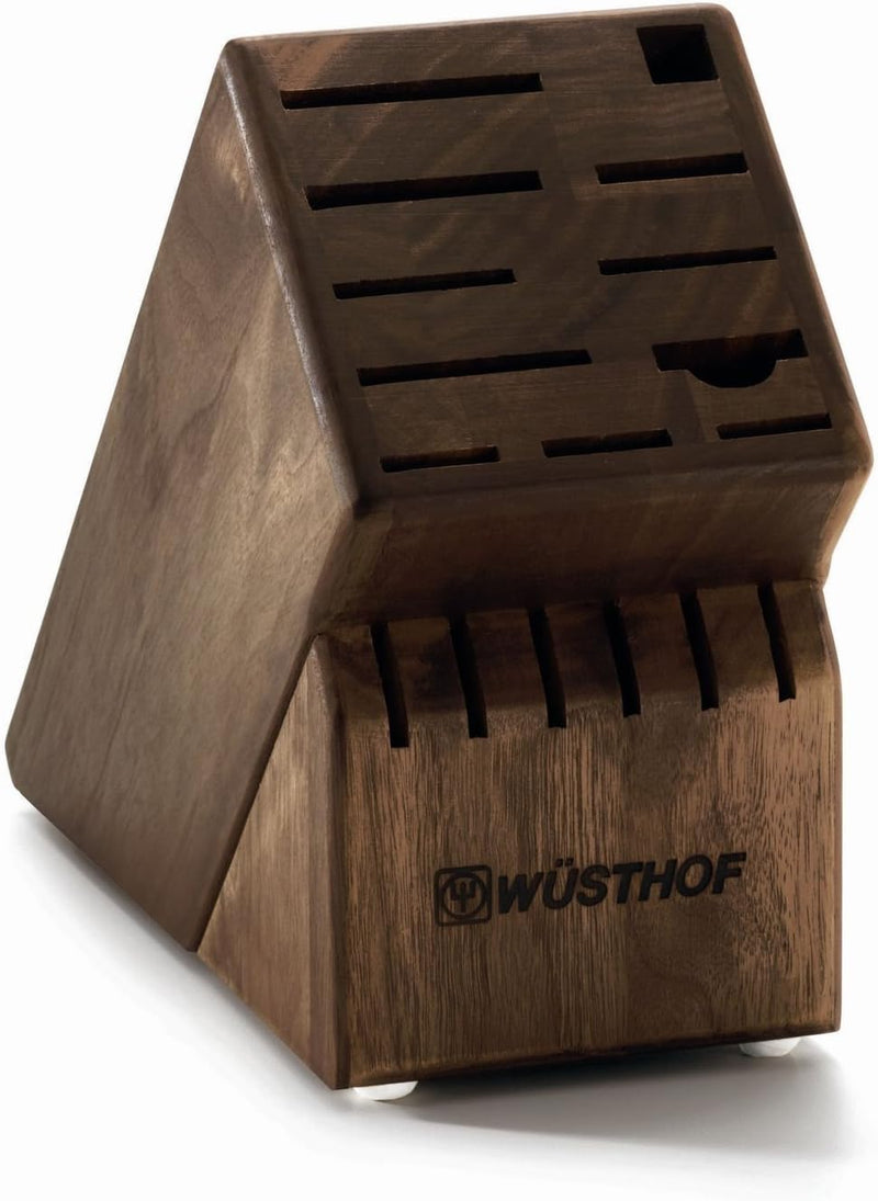 Wusthof 17-Slot Knife Block - Walnut