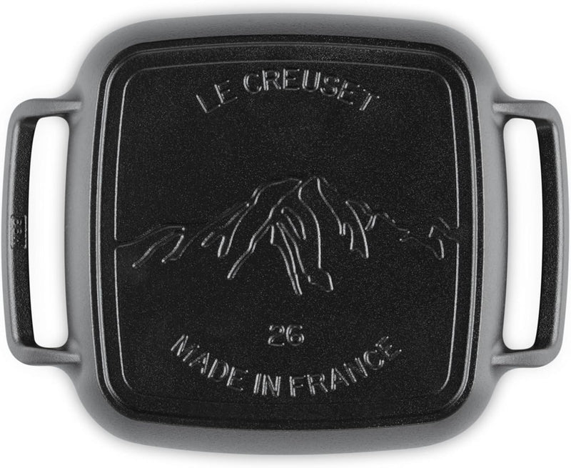 Le Creuset 10 1/4" Square Grill Pan - Alpine Outdoor Collection - Matte Black