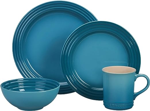 Le Creuset 16-Piece Dinnerware Set - Caribbean