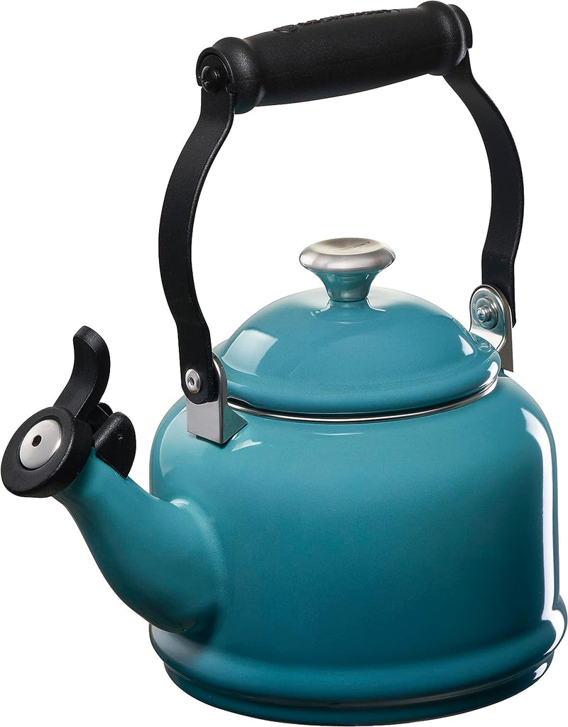 Le Creuset 1 1/4 Qt. Demi Kettle w/Stainless Steel Knob - Caribbean