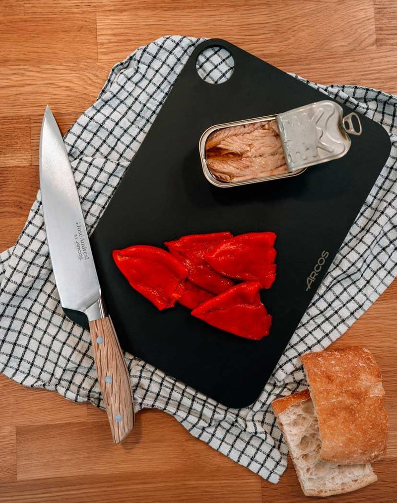 Arcos José Andrés Series - 8" Chef's Knife, Holm Oak Handle