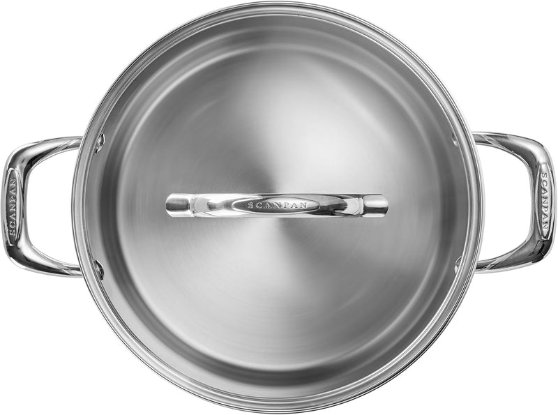 Scanpan STS - 11 1/2 Qt. Covered Stainless Stock Pot