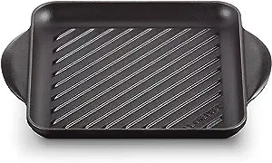 Le Creuset 9.5" Square Grill Pan - Licorice
