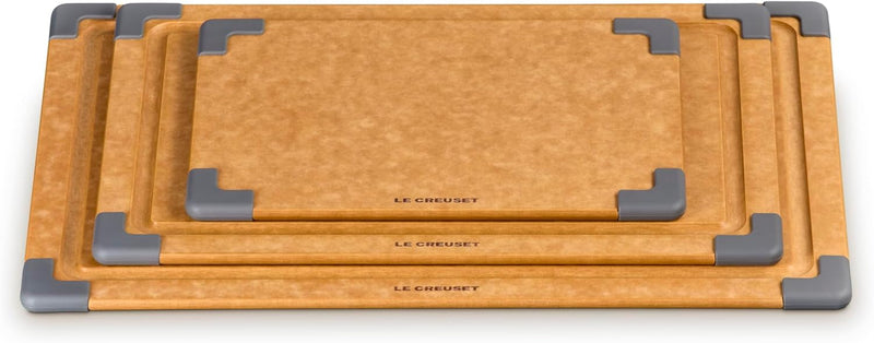 Le Creuset Set of 3 - Paper Fiber Cutting Boards - Oyster