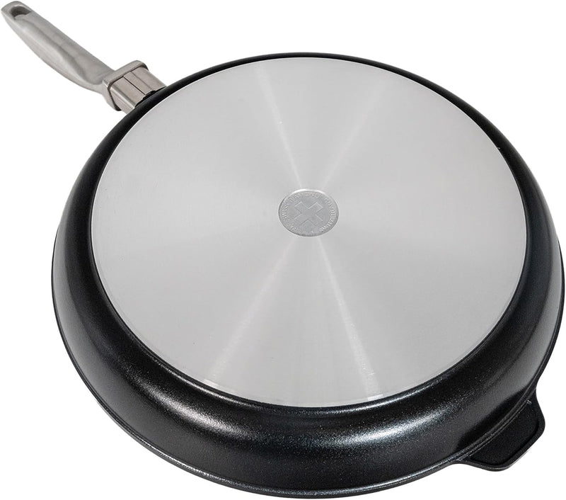 Swiss Diamond - 12.5" CHD Nonstick Fry Pan w/Glass Lid