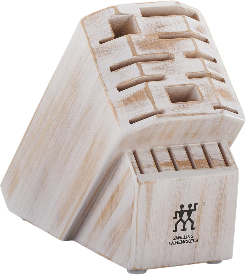 Henckels Zwilling Pro - 7 Pc. Knife Block Set, Rustic White