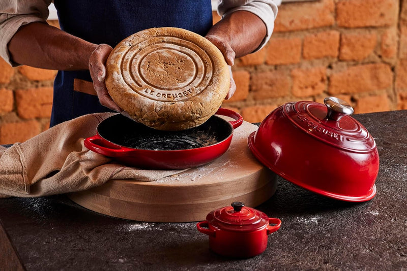 Le Creuset 9 1/2"/1 3/4 Qt. Signature Enameled Cast Iron Bread Oven - Riviera