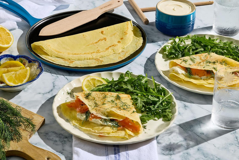 Le Creuset 10 1/4" Traditional Round Crepe Pan - Marseille