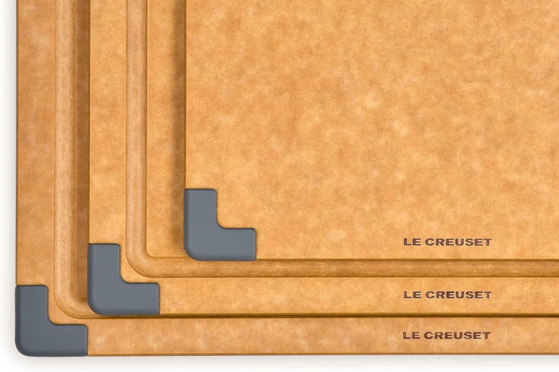Le Creuset Set of 3 - Paper Fiber Cutting Boards - Oyster