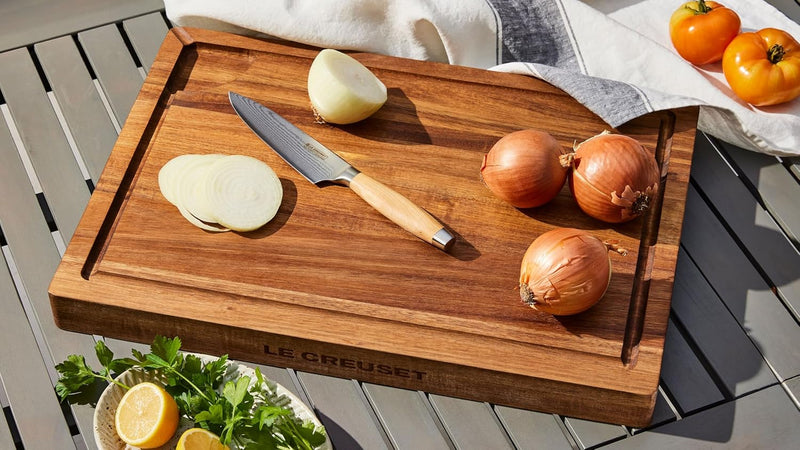 Le Creuset 20" Butcher Block - Alpine Outdoor Collection - Acacia